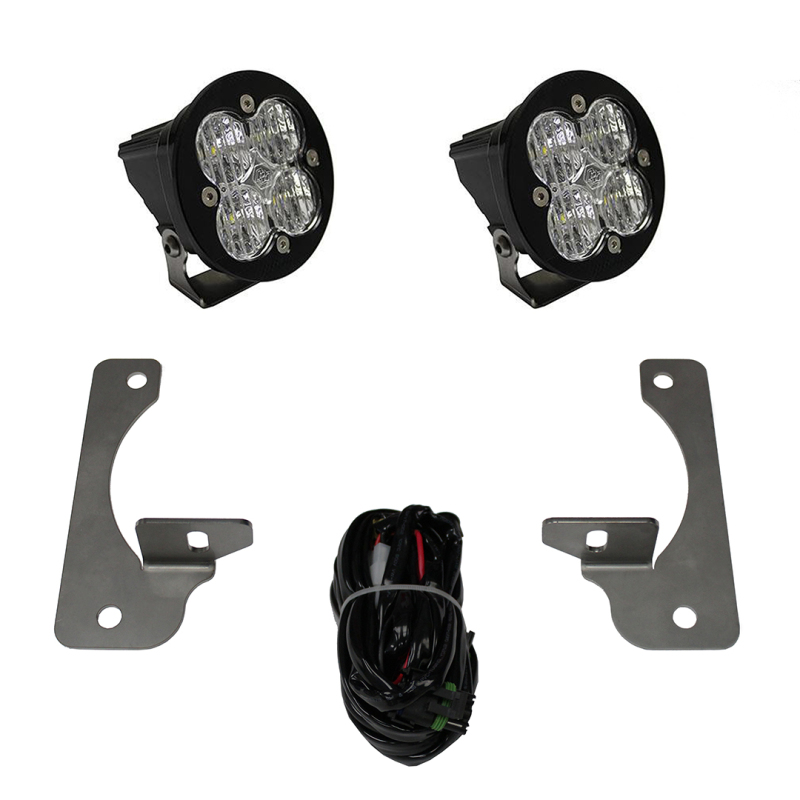 Jeep JK Light Kit - Baja Designs - Squadron-R Pro - `13-`16